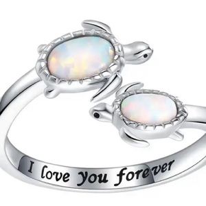 Beautiful Adjustable Turtle Ring